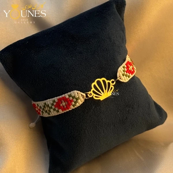 دستبند میوکی صدف طلا